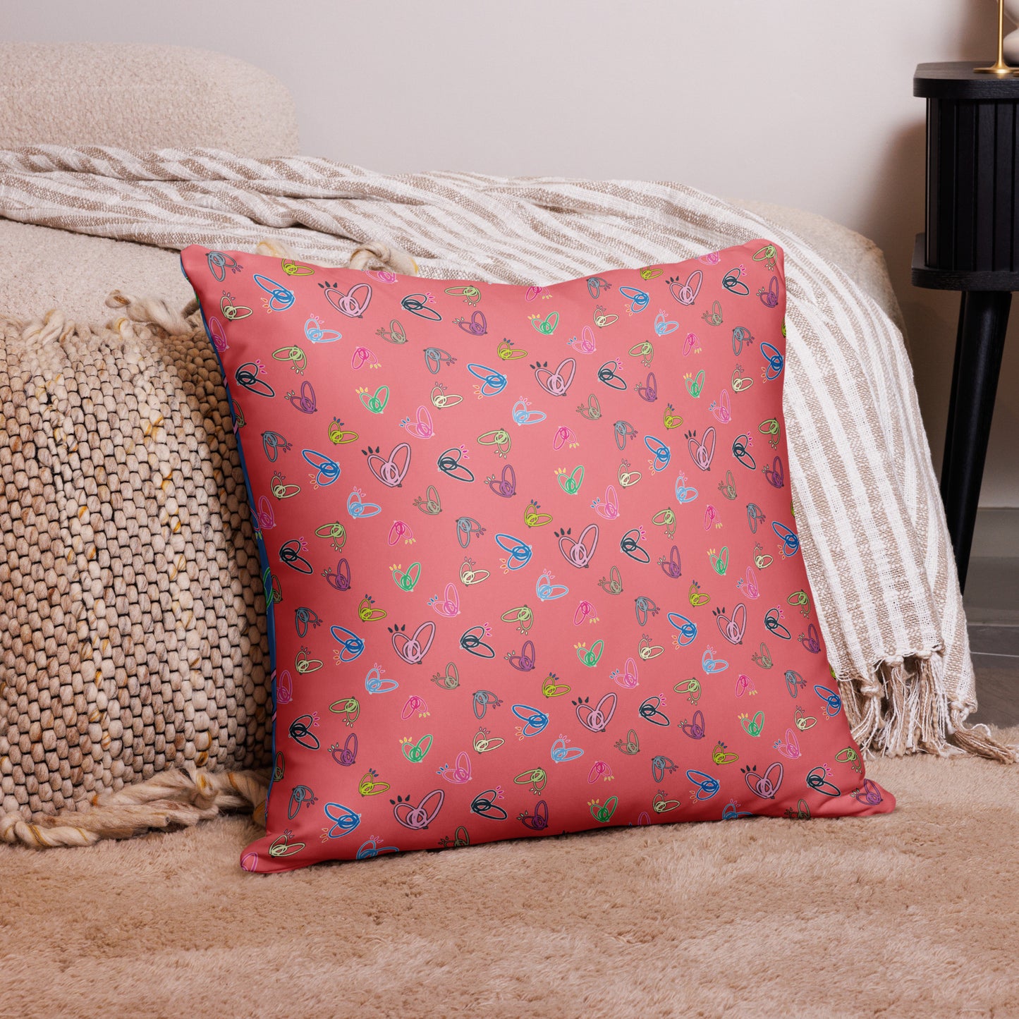 Epic Whizz® Heart_Pattern_Froly_Pillow Case