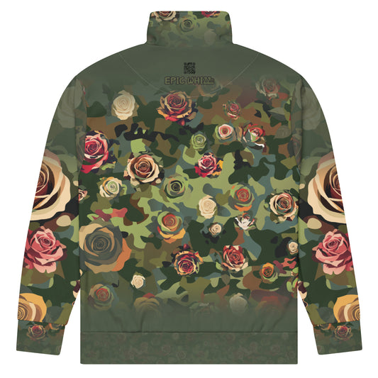 Epic Rose Camouflage_Unisex Track Jacket