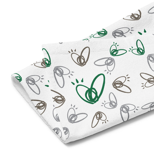 Epic Whizz® Heart Pattern_Hand towel