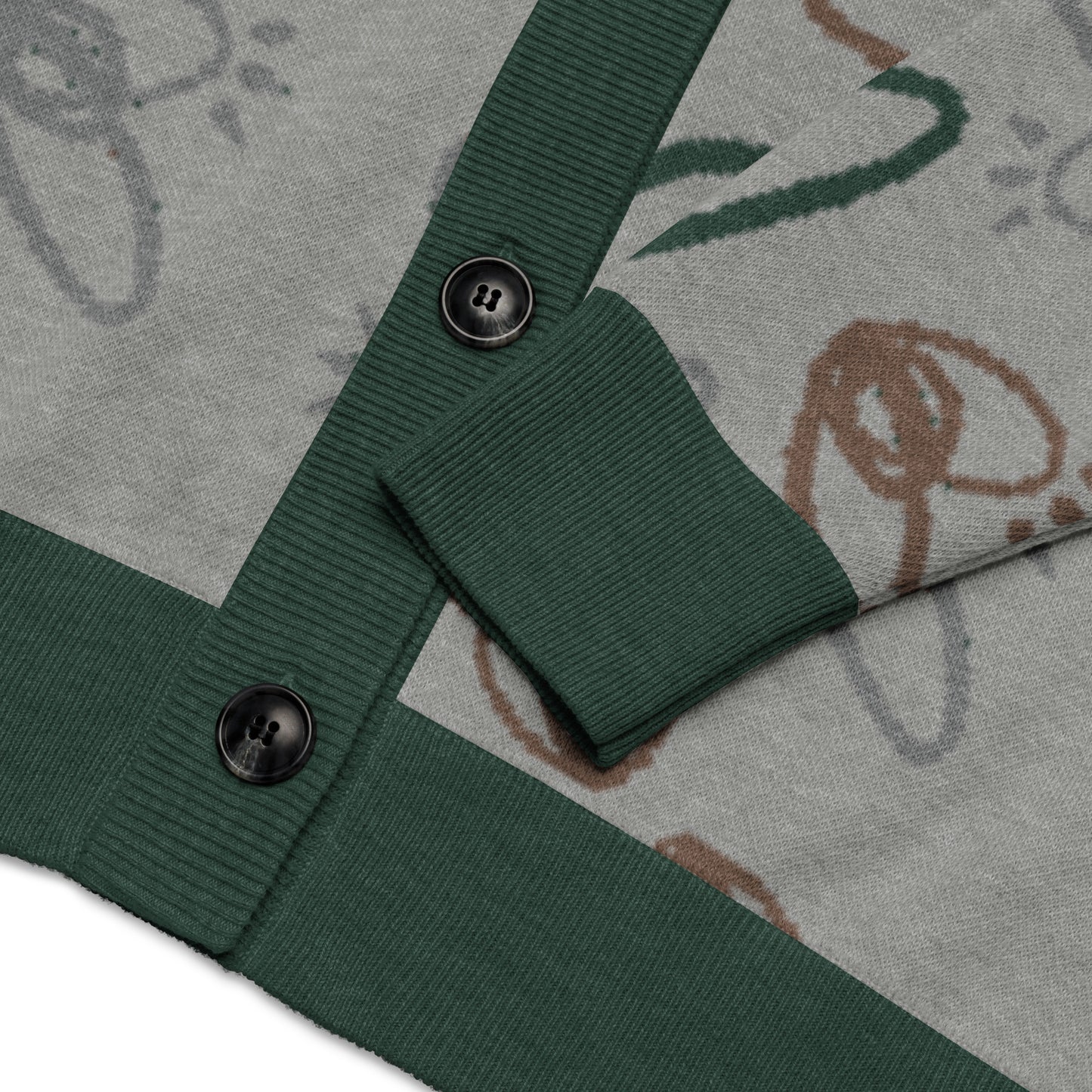 Epic Whizz® Heart_Pattern_Knitted Cardigan