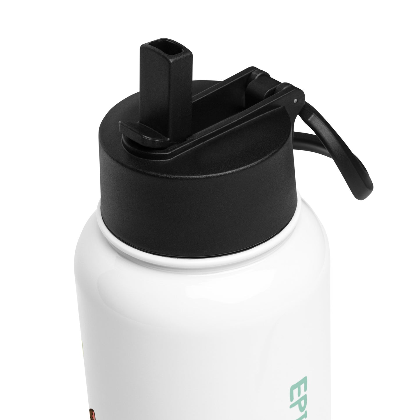 Gippeum_Stainless Steel Water Bottle with a Straw Lid