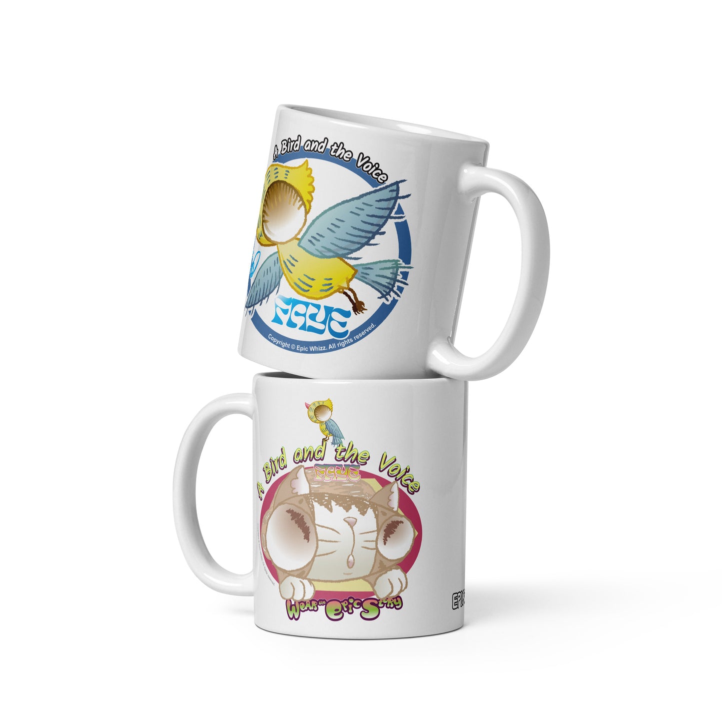 Faye_White Glossy Mug