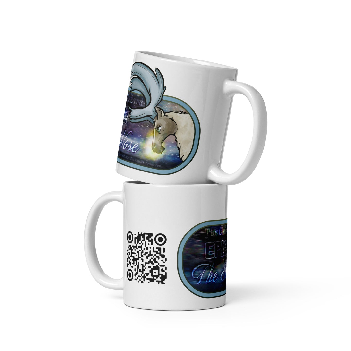 The Shining Nose_White Glossy Mug