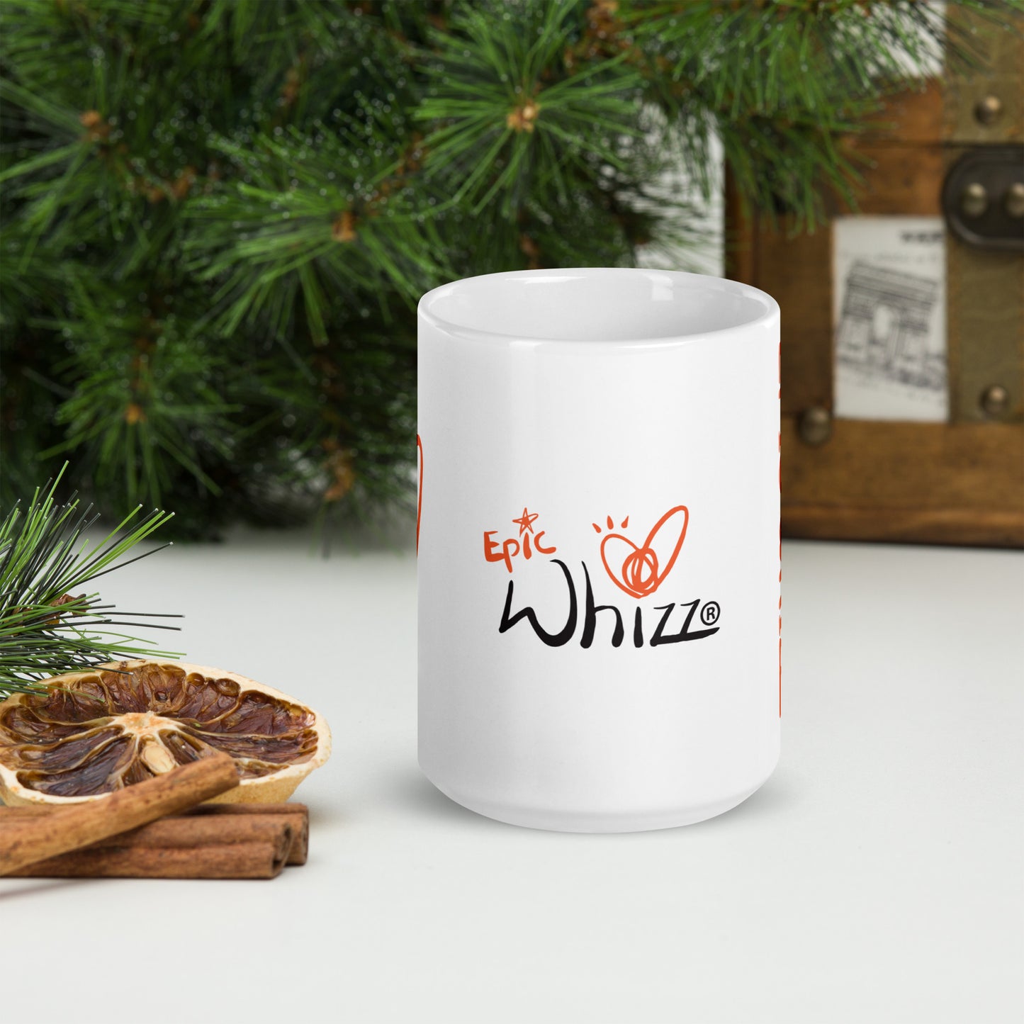 Epic Whizz®_White glossy mug