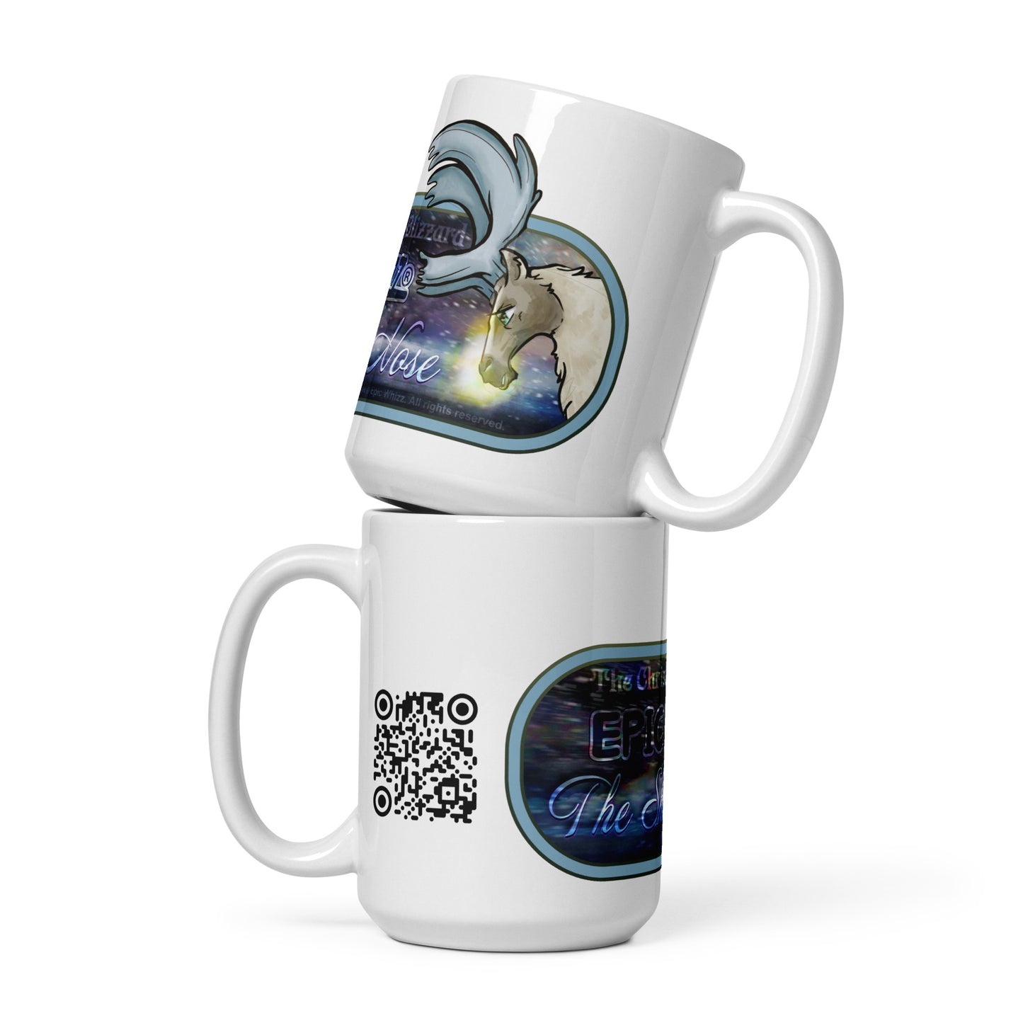 The Shining Nose_White Glossy Mug