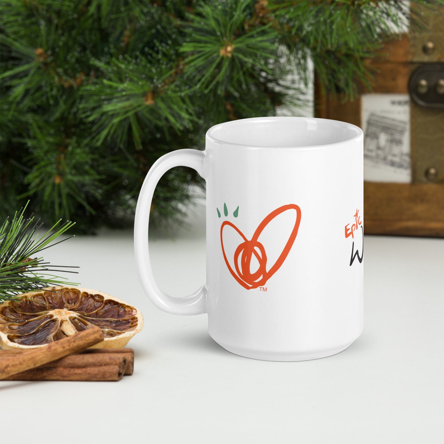 Epic Whizz®_White glossy mug