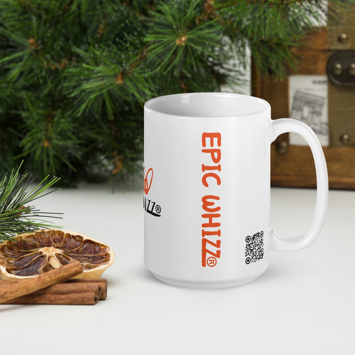 Epic Whizz®_White glossy mug
