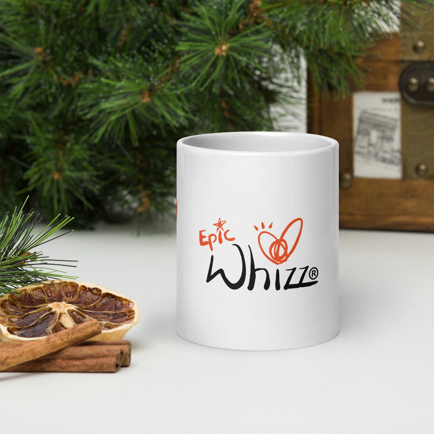 Epic Whizz®_White glossy mug