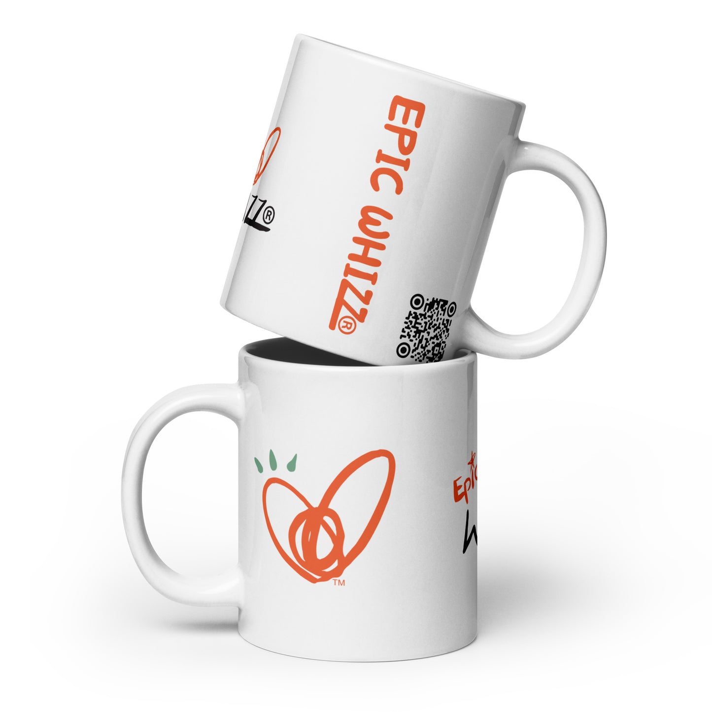 Epic Whizz®_White glossy mug