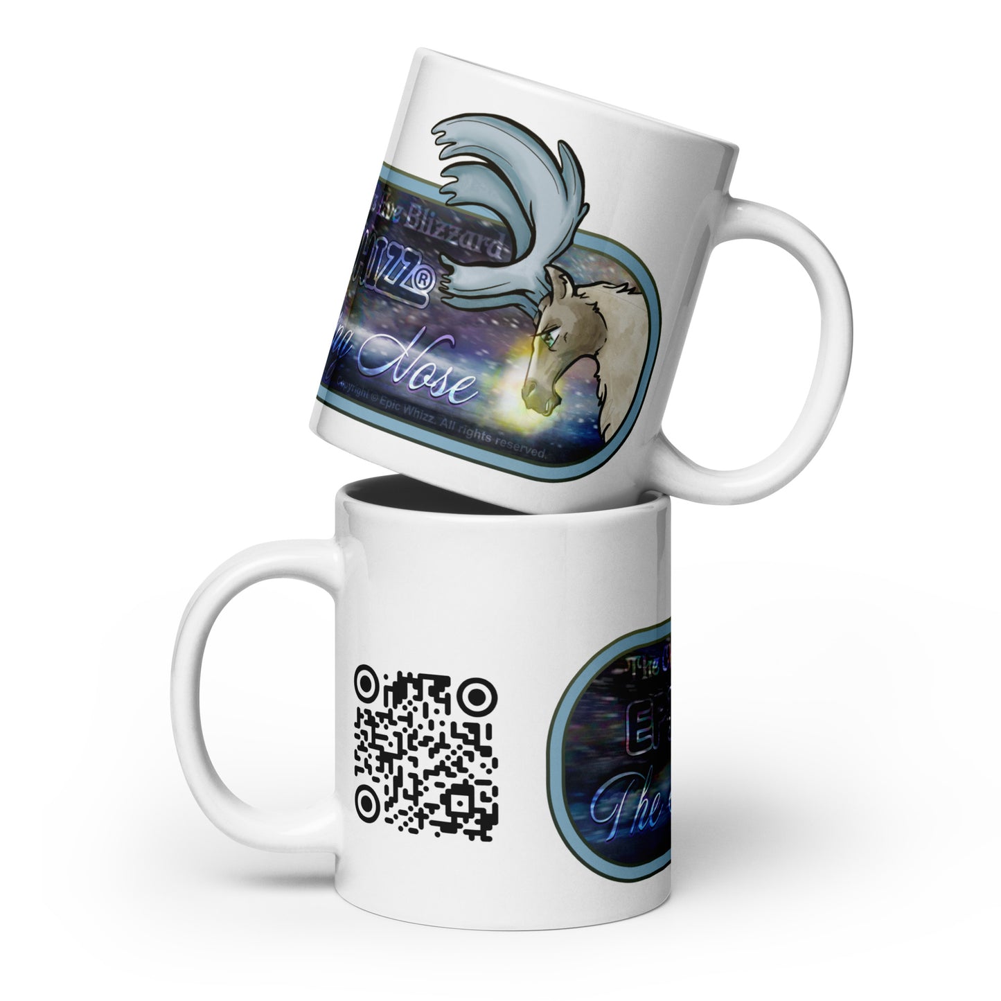 The Shining Nose_White Glossy Mug