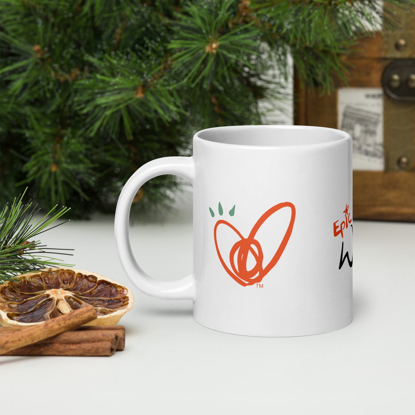 Epic Whizz®_White glossy mug