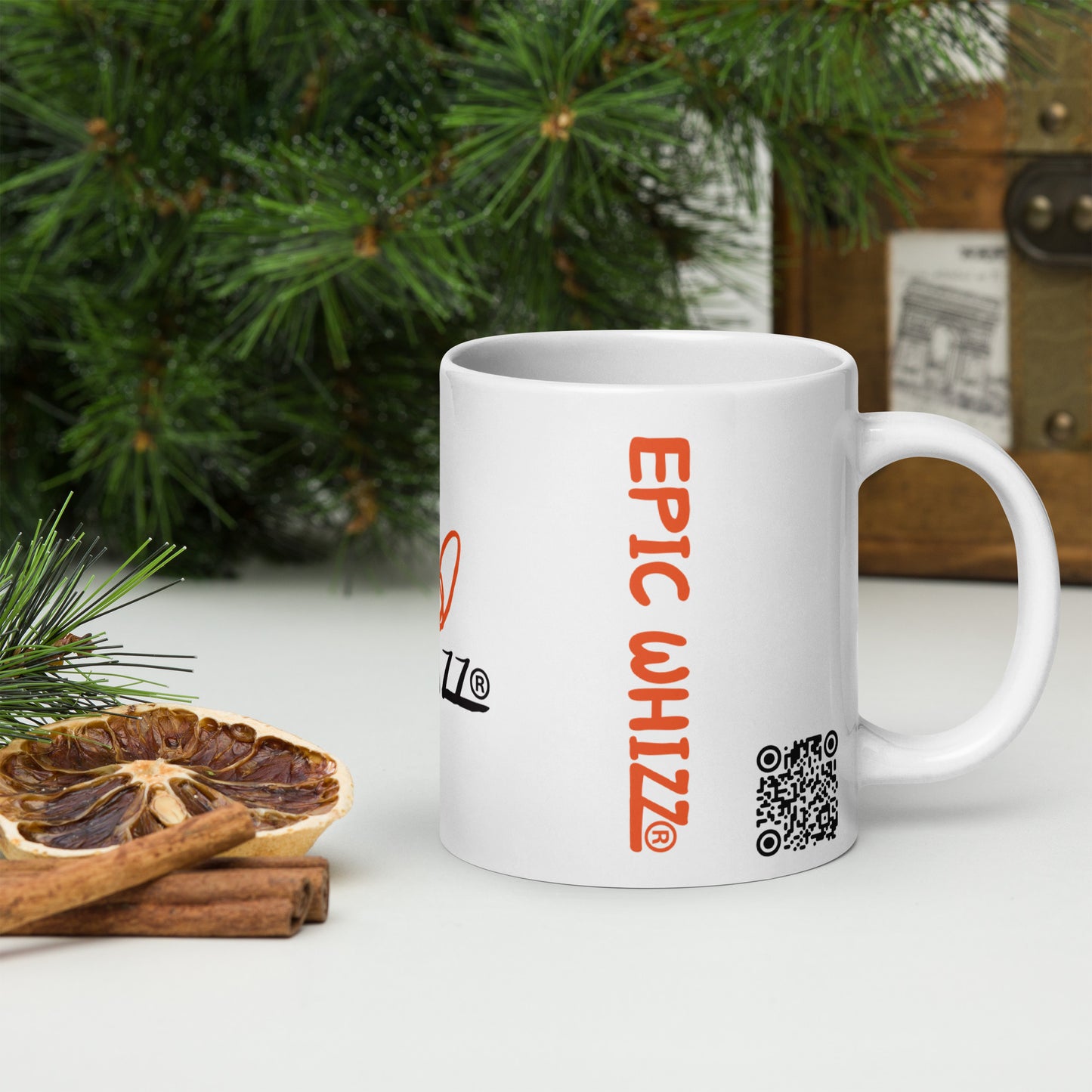 Epic Whizz®_White glossy mug