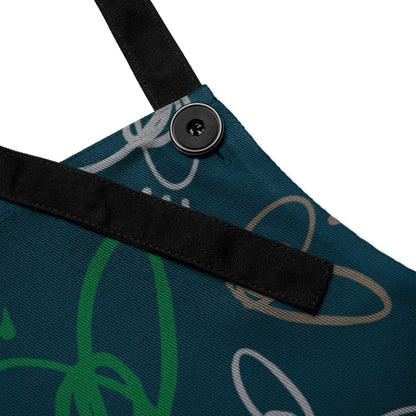 Epic Whizz® Heart Pattern_Apron_Blue Whale