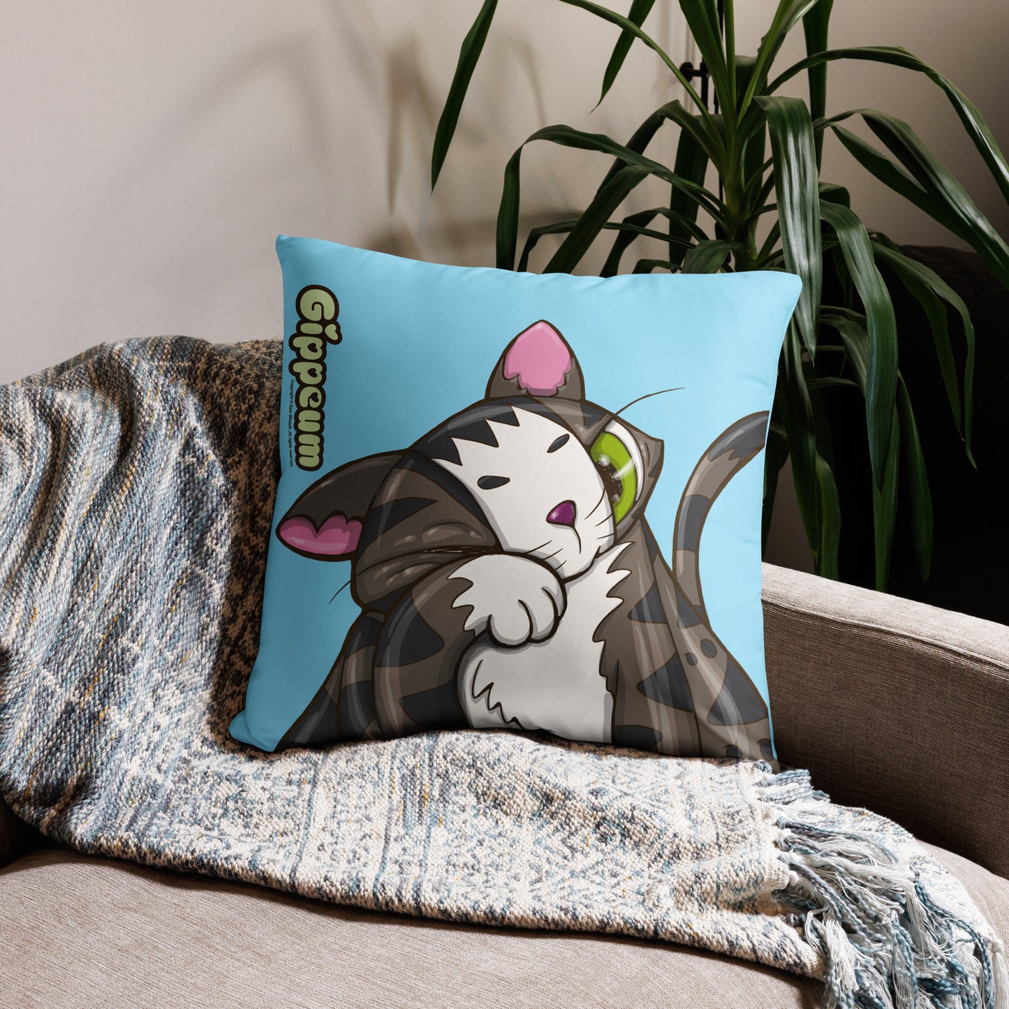 Gippeum-Columbia Blue_Basic Pillow