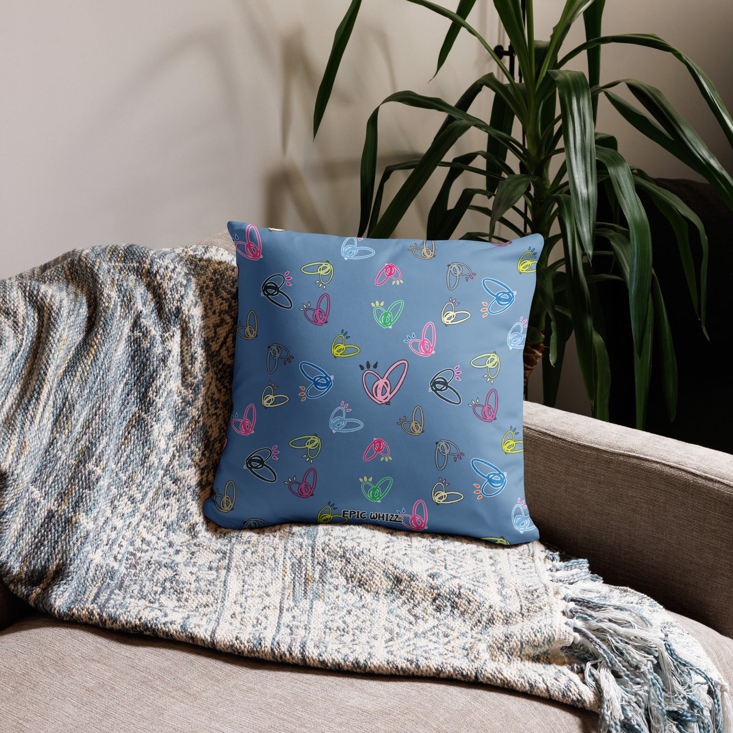 Epic Whizz® Heart_Pattern_Froly_Pillow Case