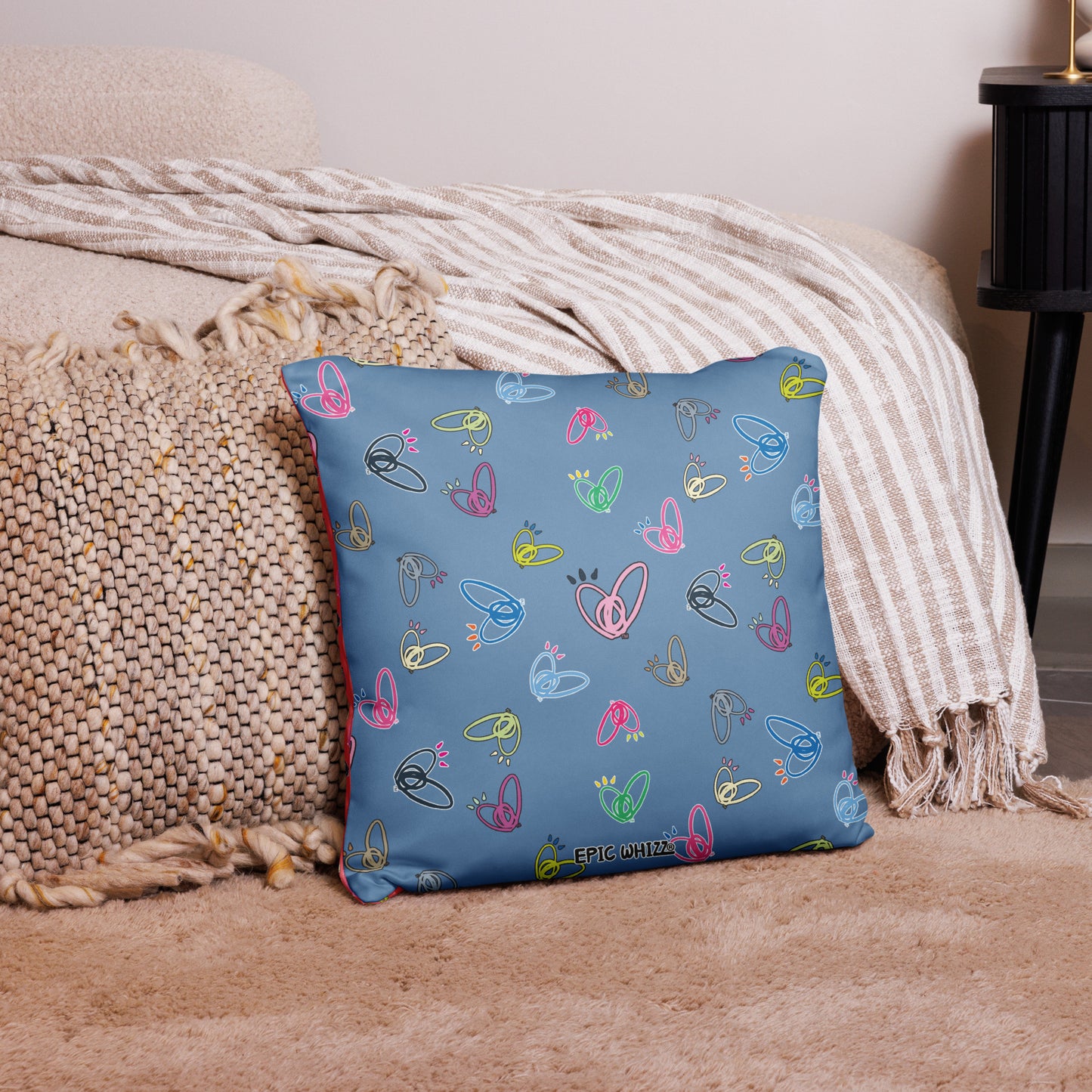 Epic Whizz® Heart_Pattern_Froly_Pillow Case