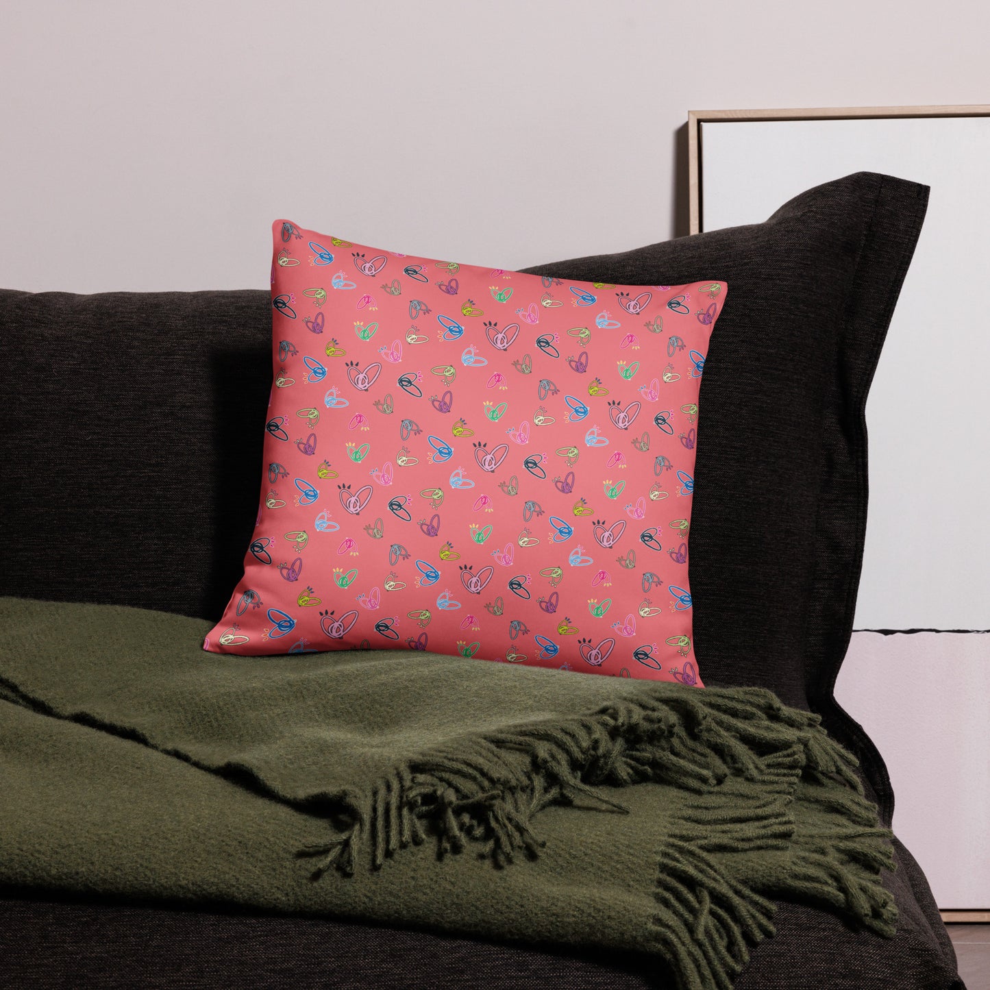 Epic Whizz® Heart_Pattern_Froly_Pillow Case