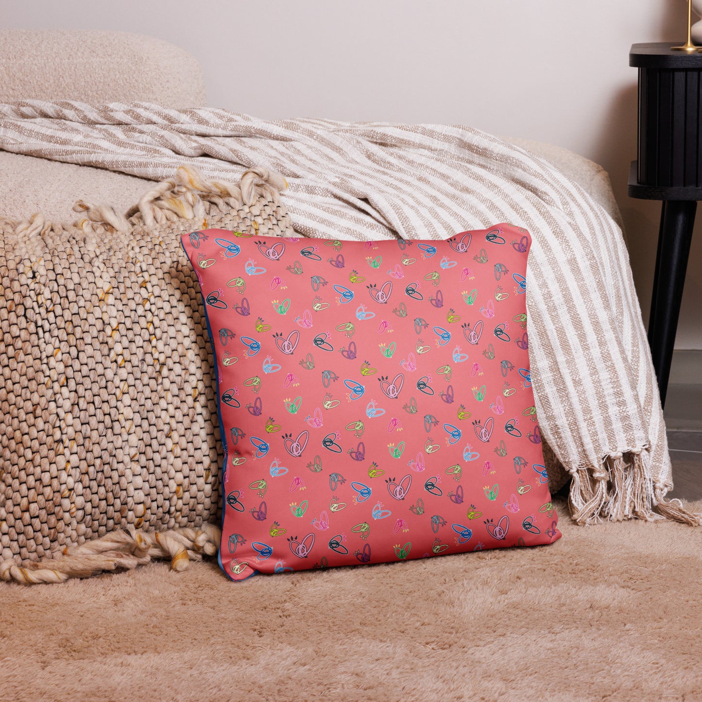 Epic Whizz® Heart_Pattern_Froly_Pillow Case