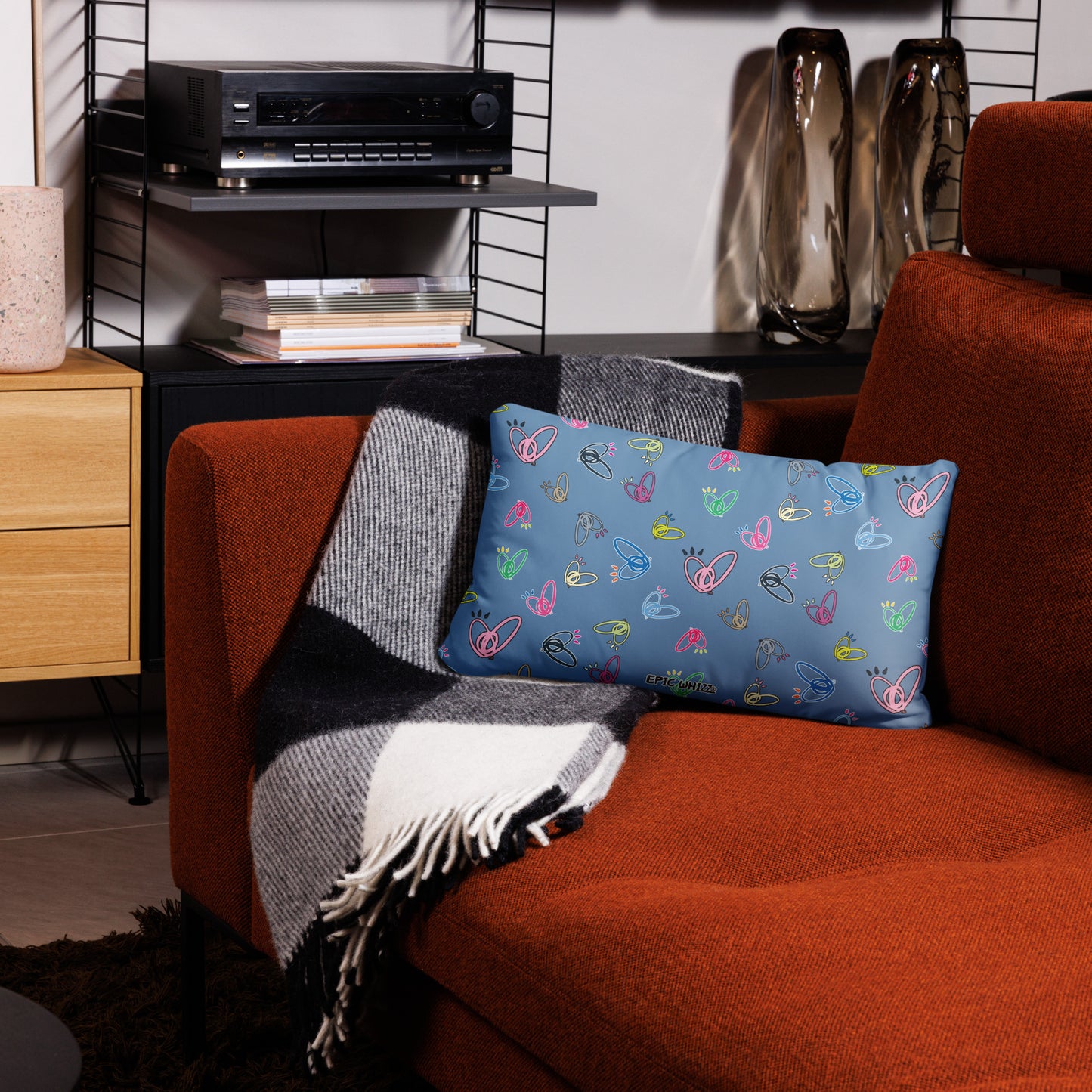 Epic Whizz® Heart_Pattern_Froly_Pillow Case