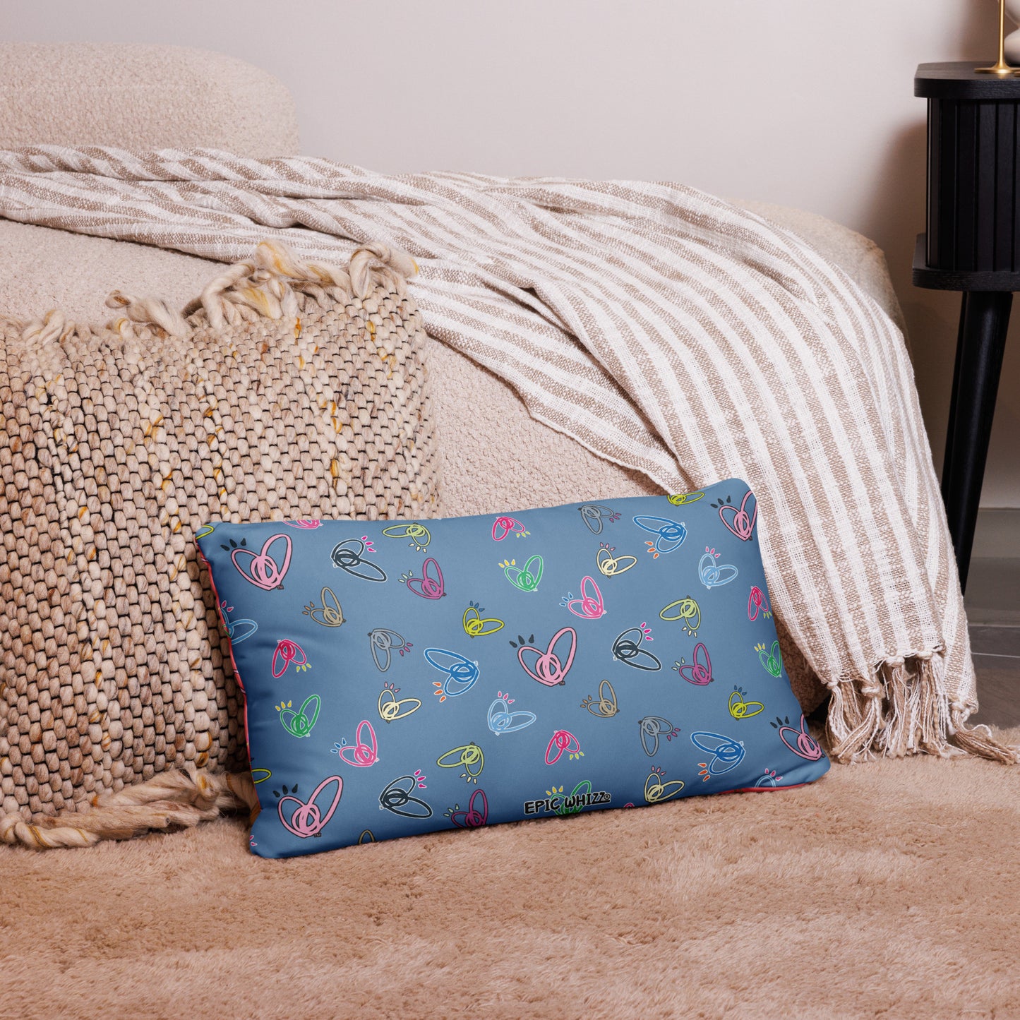 Epic Whizz® Heart_Pattern_Froly_Pillow Case