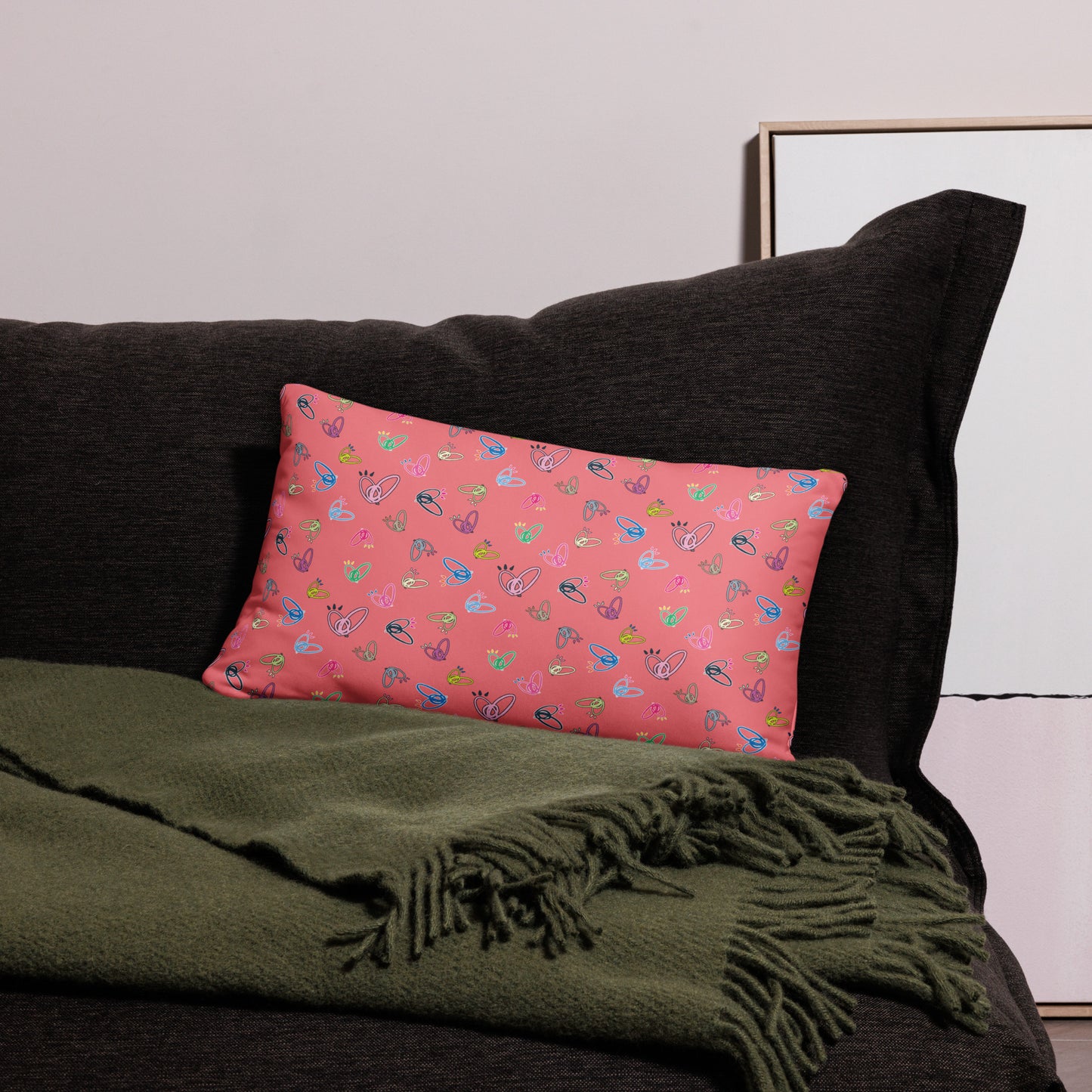 Epic Whizz® Heart_Pattern_Froly_Pillow Case