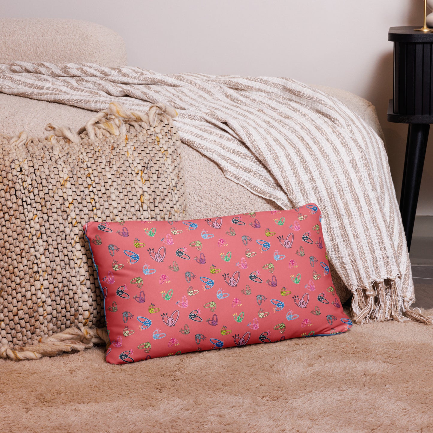 Epic Whizz® Heart_Pattern_Froly_Pillow Case