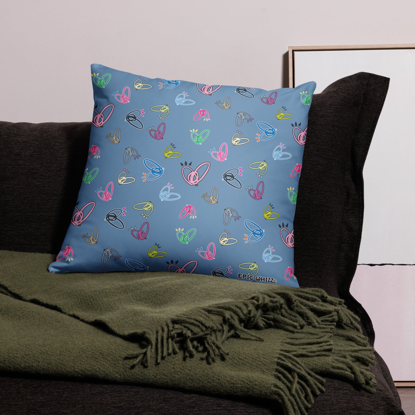 Epic Whizz® Heart_Pattern_Froly_Pillow Case