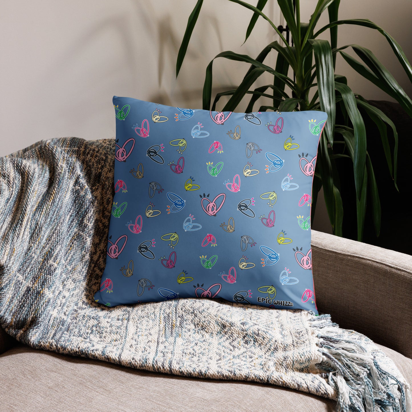 Epic Whizz® Heart_Pattern_Froly_Pillow Case
