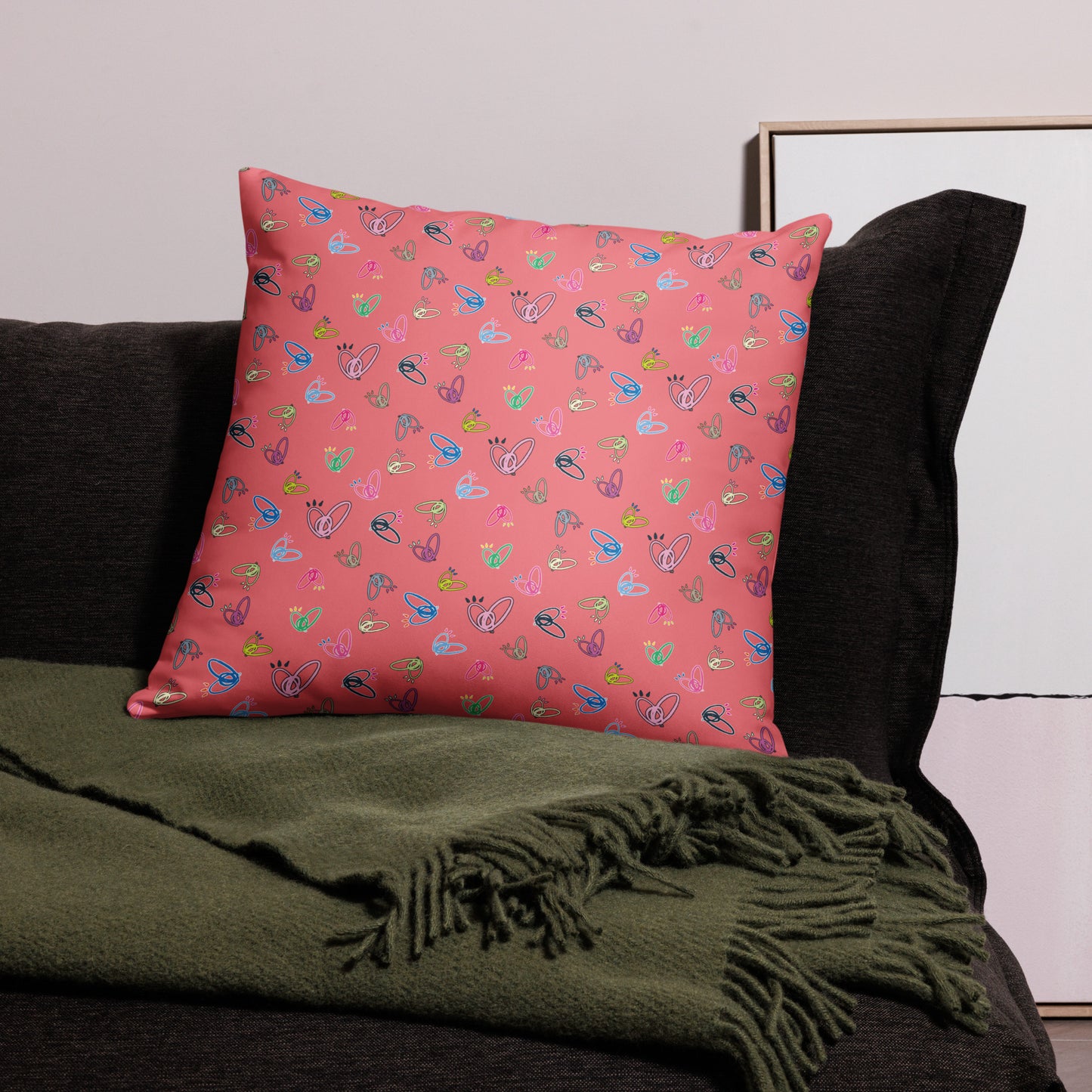 Epic Whizz® Heart_Pattern_Froly_Pillow Case