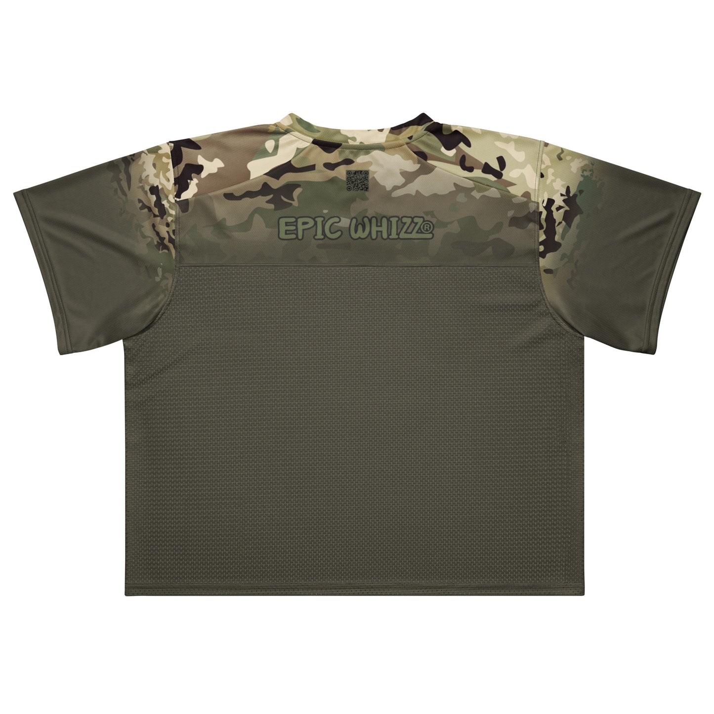 Epic Whizz® Camouflage-1_Unisex Boxy Football Jersey