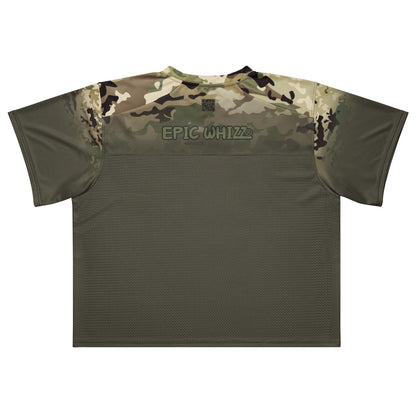 Epic Whizz® Camouflage-1_Unisex Boxy Football Jersey