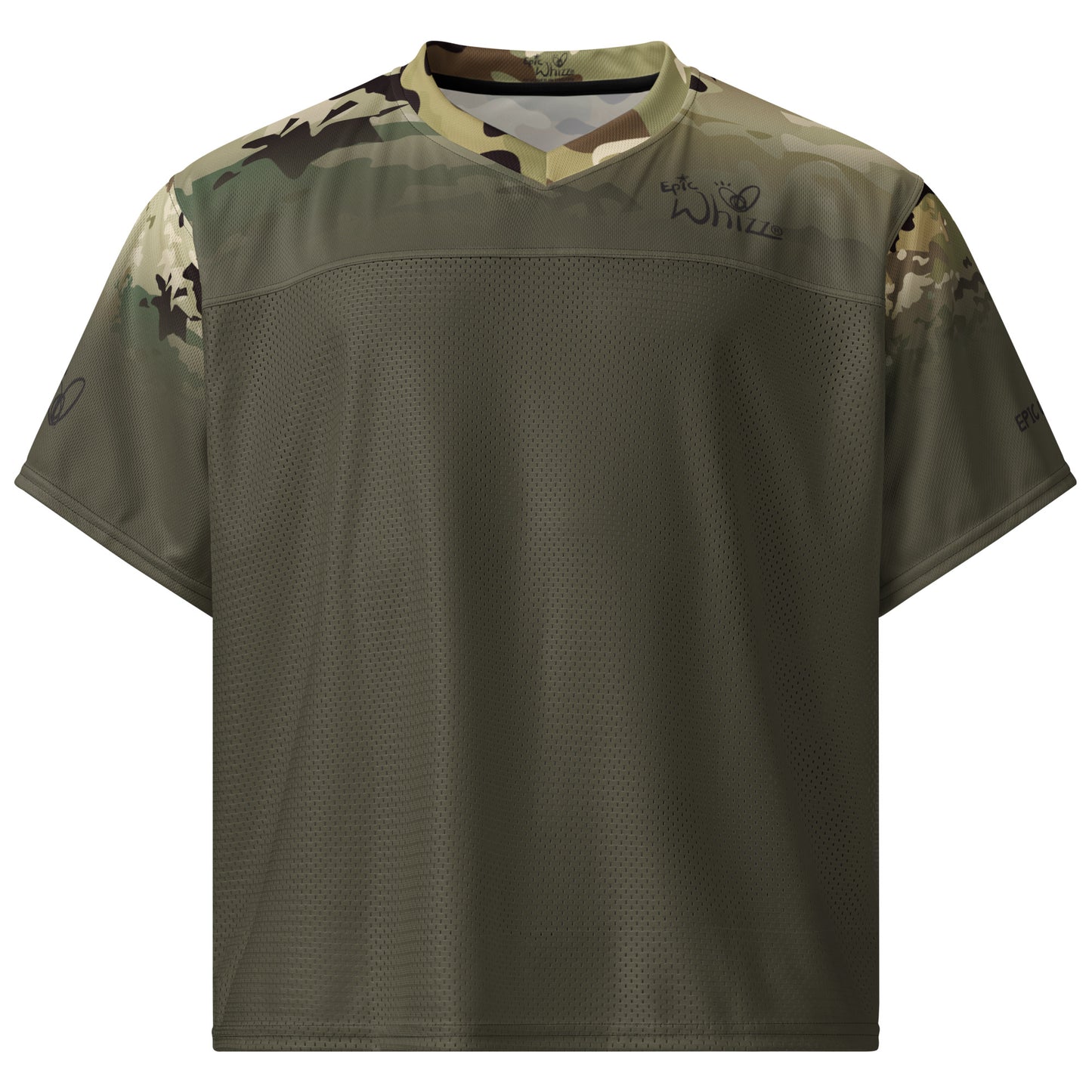 Epic Whizz® Camouflage-1_Unisex Boxy Football Jersey