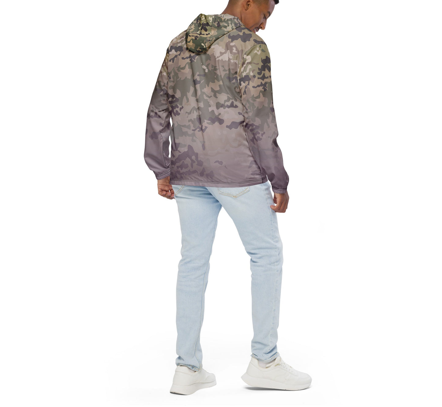 Epic Lily Camouflage_Men’s Windbreaker