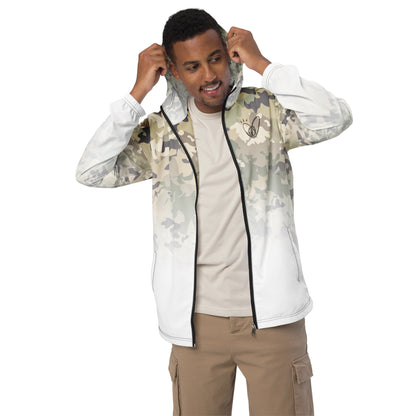 Epic White Camouflage_Men’s Windbreaker