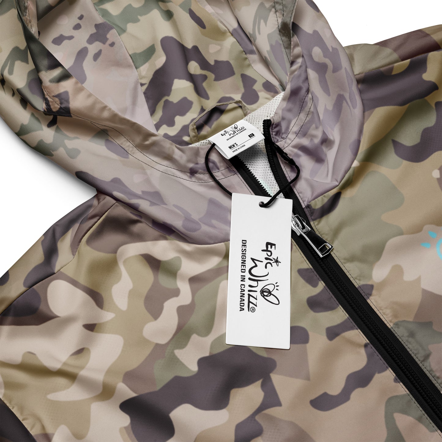Epic Lily Camouflage_Men’s Windbreaker
