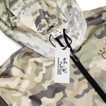 Epic White Camouflage_Men’s Windbreaker