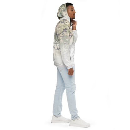 Epic White Camouflage_Men’s Windbreaker
