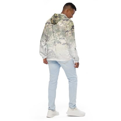 Epic White Camouflage_Men’s Windbreaker