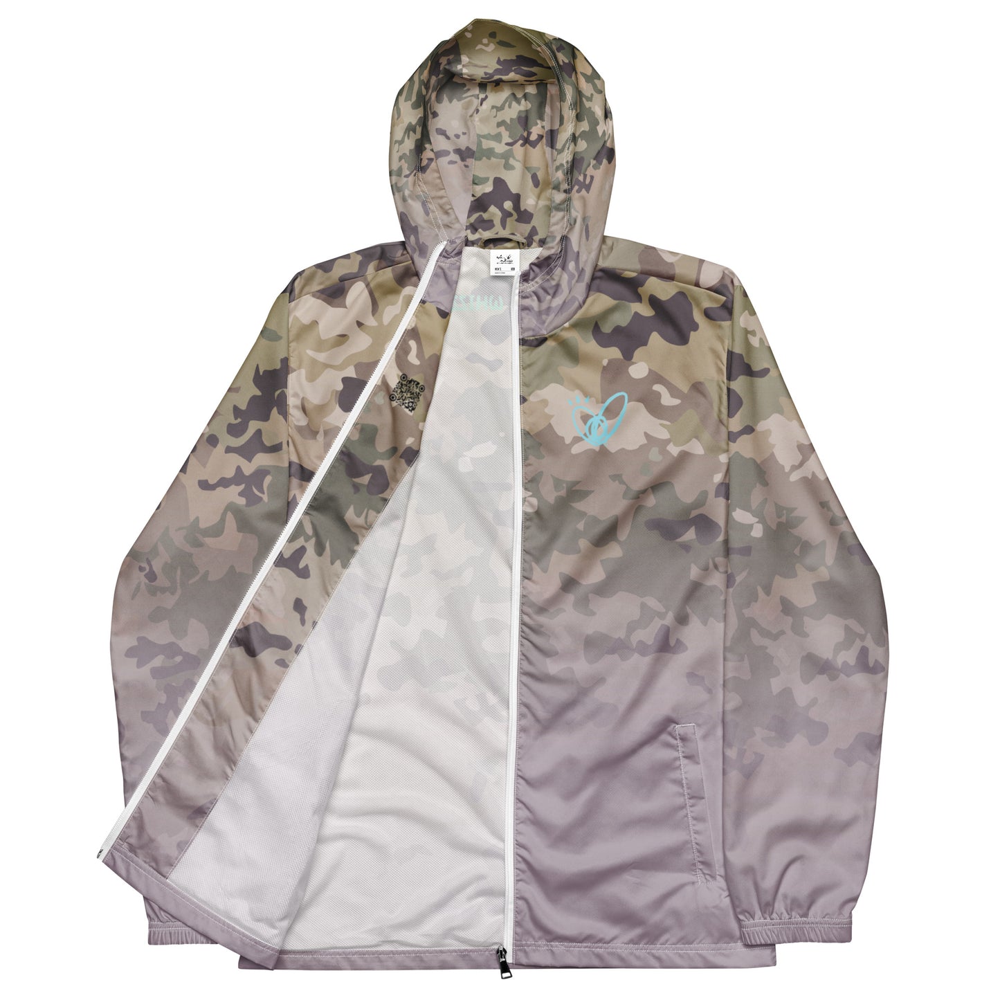 Epic Lily Camouflage_Men’s Windbreaker