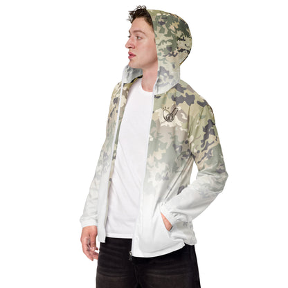 Epic White Camouflage_Men’s Windbreaker