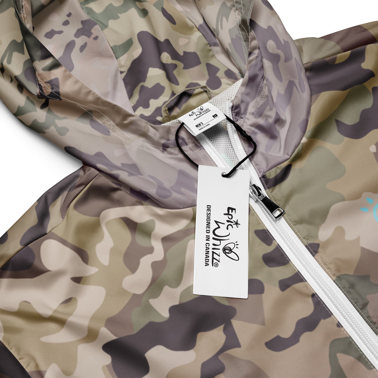 Epic Lily Camouflage_Men’s Windbreaker