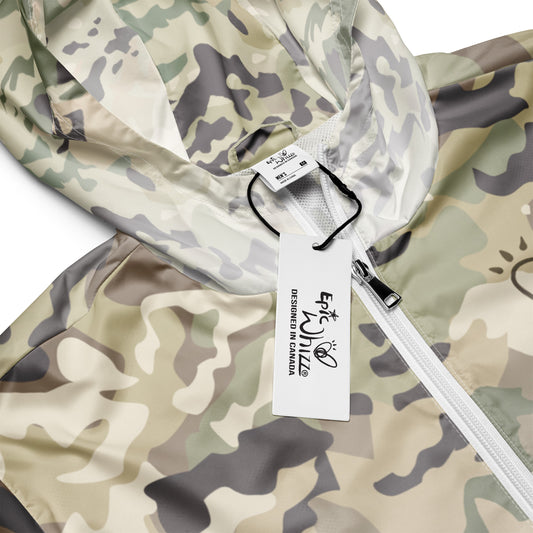 Epic White Camouflage_Men’s Windbreaker