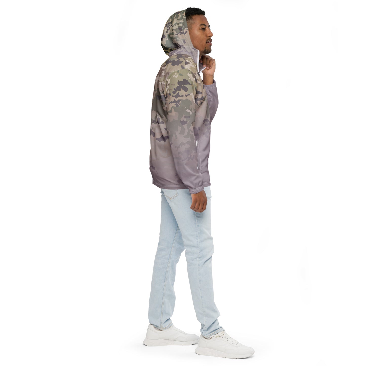 Epic Lily Camouflage_Men’s Windbreaker
