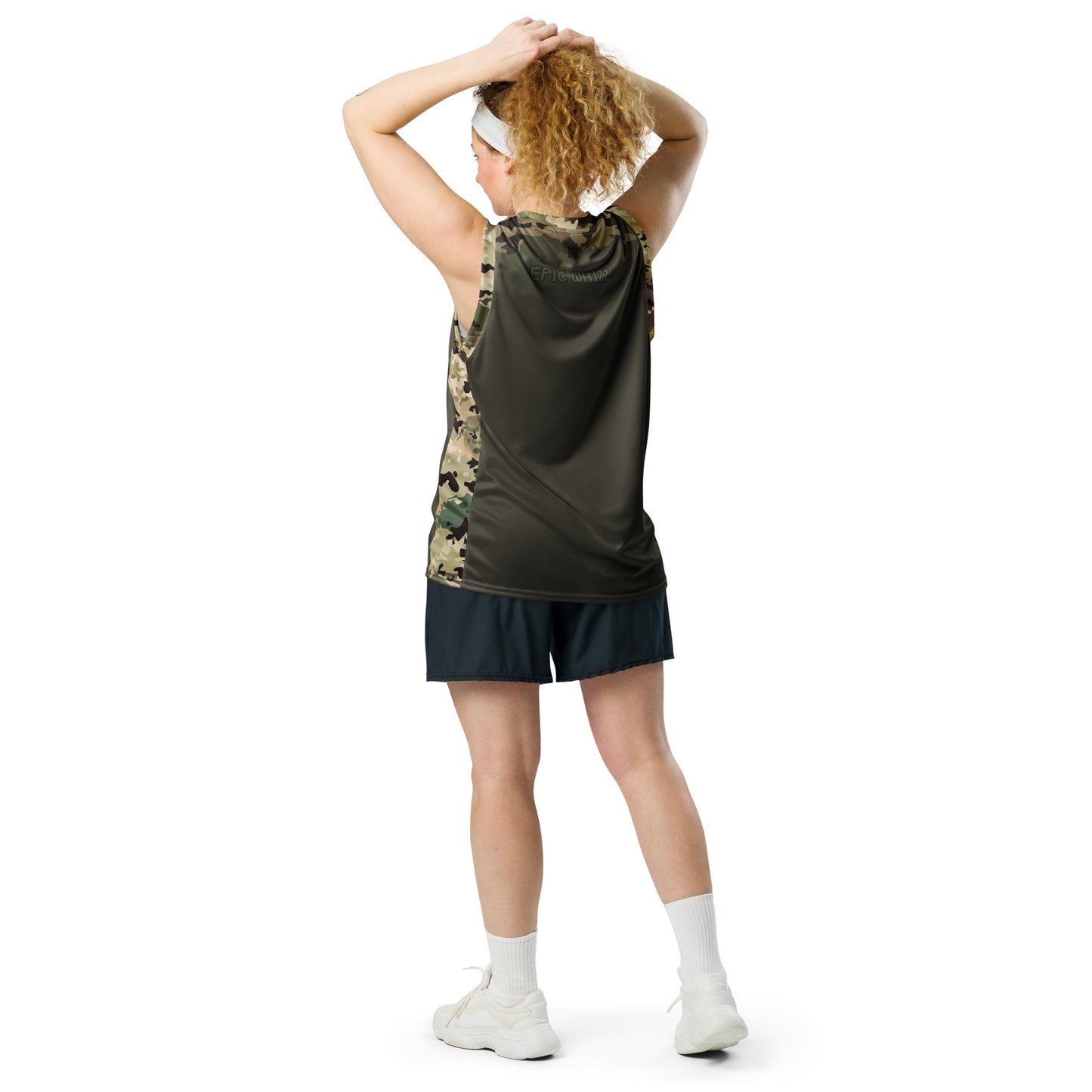 Epic Whizz® Camouflage-1_Unisex Basketball Jersey
