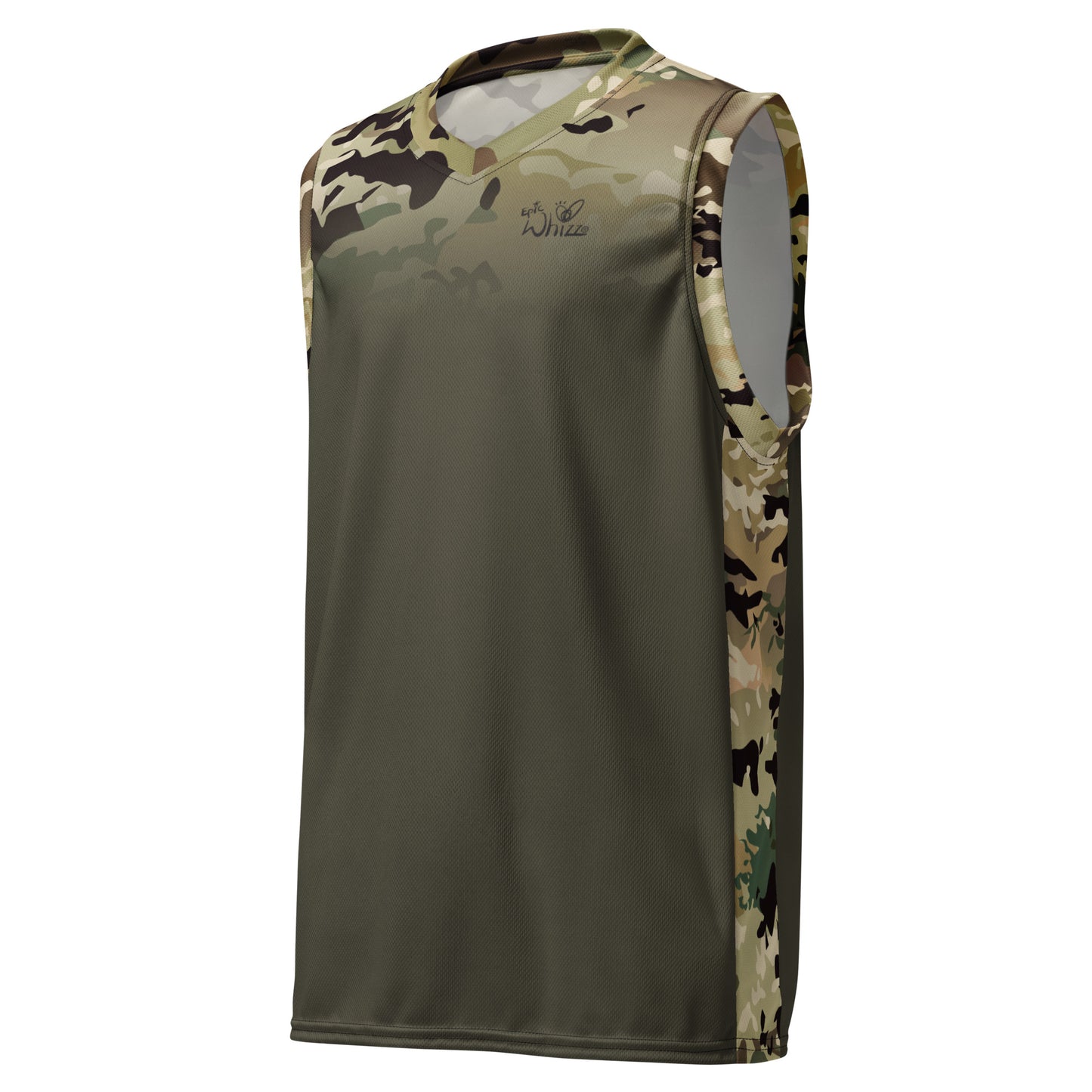 Epic Whizz® Camouflage-1_Unisex Basketball Jersey