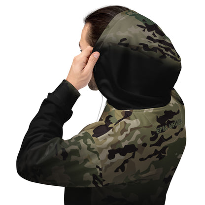 Epic Black Camouflage_Unisex Hoodie
