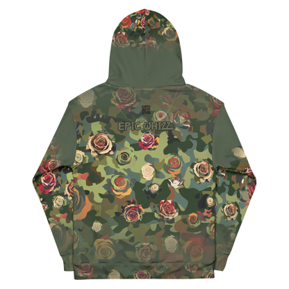 Epic Rose Camouflage_Unisex Hoodie