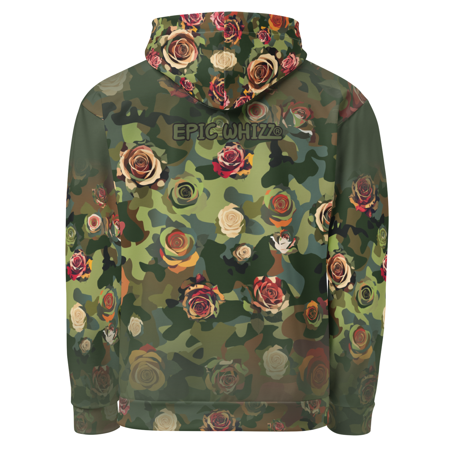 Epic Rose Camouflage_Unisex Hoodie