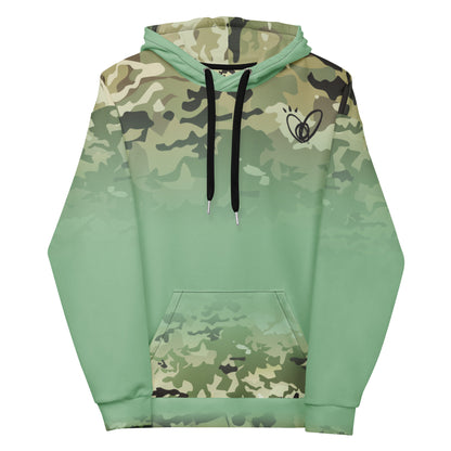 Epic Dark Sea Green Camouflage_Unisex Hoodie
