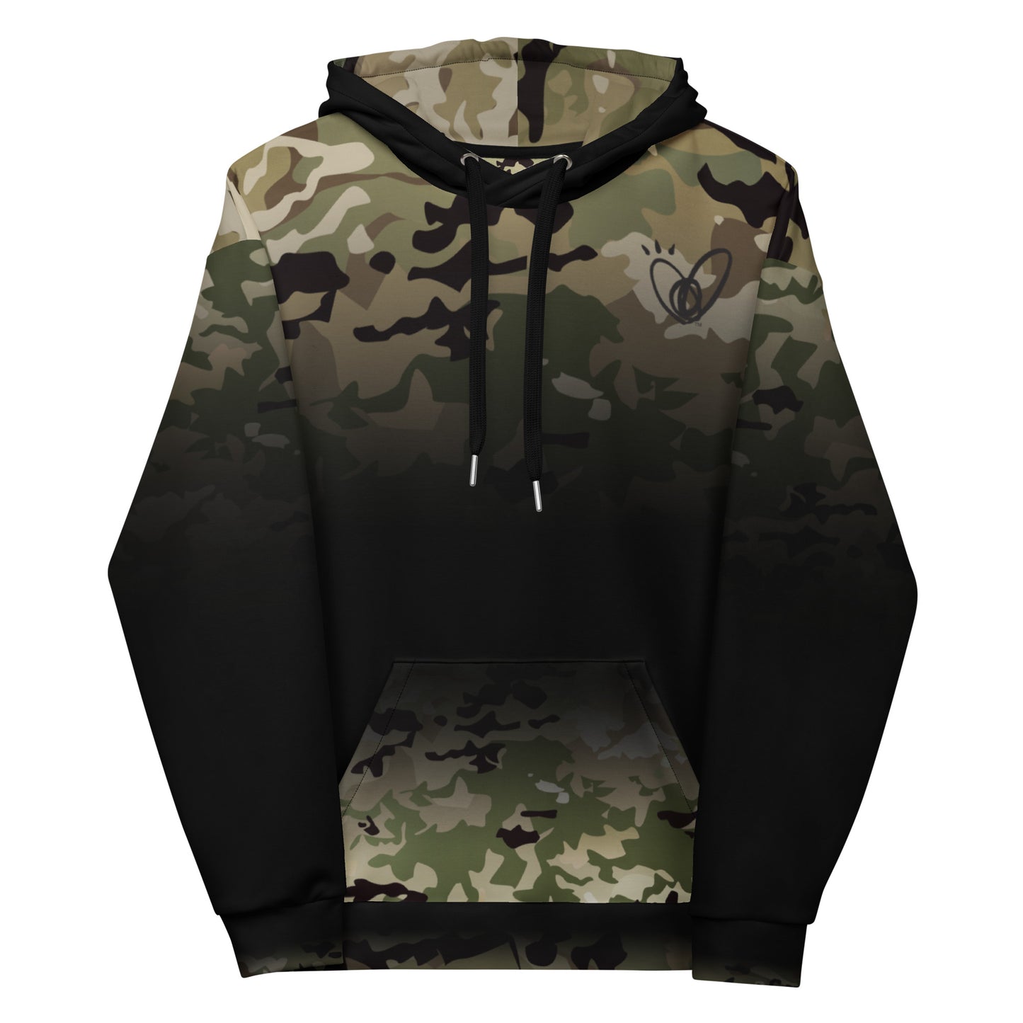 Epic Black Camouflage_Unisex Hoodie